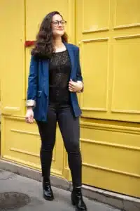 Blazer Sophie bleu roi