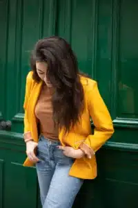 Blazer Sophie Jaune Citron