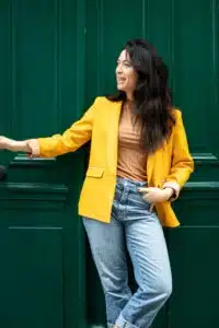 Blazer Sophie Jaune Citron